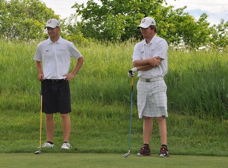 Brett Barry (left), Matt Kelley. - Photo by Steven Aldridge