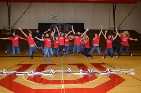 2011 Women's Volleyball Team - Photo by Morris Abernathy