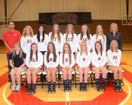 2011 Union University Volleyball. - Photo by Morris Abernathy