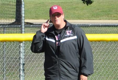 Coach Heather Hall. - Photo by Steven Aldridge