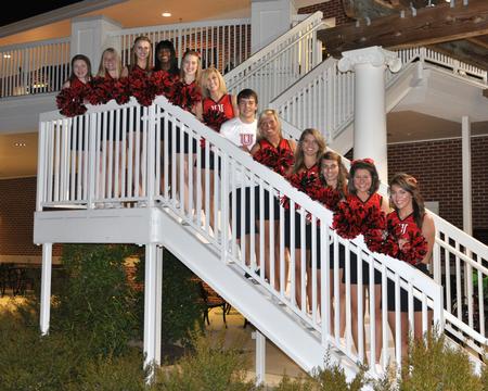 2011-12 Union University Cheerleaders. - Photo by Steven Aldridge