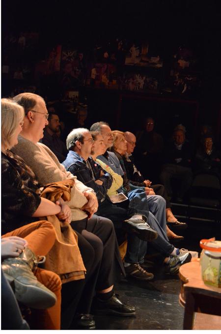 Students, faculty, and guests of Union University enjoy the theater production of "The Importance of Being Earnest" on opening night.  - Photo by Anne Richoux