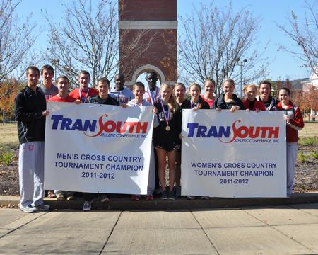 Union University cross country teams sweep 2011 TranSouth Titles. - Photo by Steven Aldridge