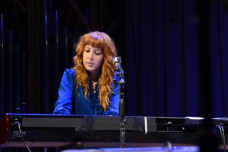 Brooke Waggoner performs during the Homecoming Concert. - Photo by Jacob Moore