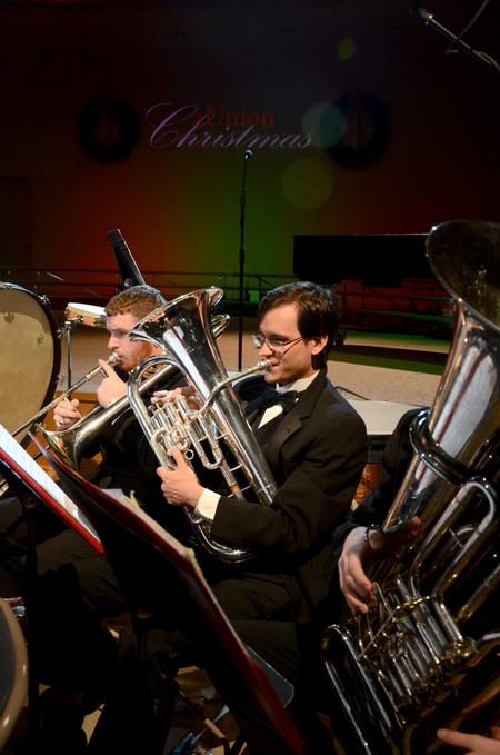 The department of music presents their annual performance of "A Union Christmas" in the G.M. Savage Memorial Chapel.
 - Photo by Ebbie Davis