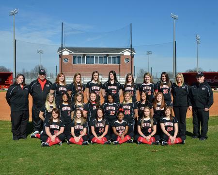 2012 Union University Softball Team. - Photo by Morris Abernathy