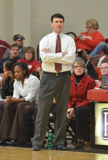 Coach Mark Campbell. - Photo by Morris Abernathy