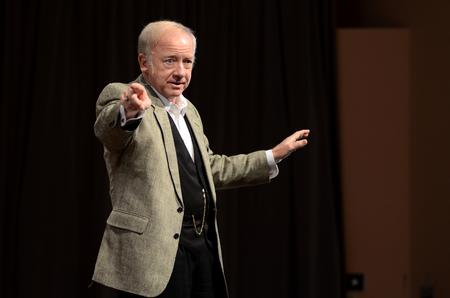 Harry Reeder, pastor of Briarwood Presbyterian Church in Birmingham, speaks in chapel about being spirit-filled, Christ-centered, and gospel-driven.  - Photo by Anne Richoux