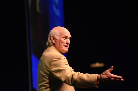 Terry Bradshaw, former NFL quarterback and current FOX Sports analyst, relates stories in his life that showed how the people in your life are important. - Photo by Zac Calvert