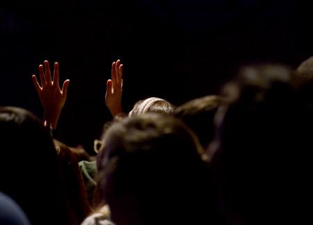 Students, faculty, staff and alumni gather together to sing and worship God during a special Fifth Year Remembrance chapel, which was held to remind us of God's provision after the 2008 tornado. - Photo by Olivia Wallace