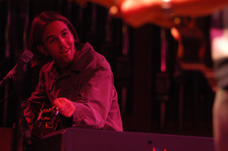 Caedmon's Call's Josh Moore performs at their concert during The Spring Thing Weekend. - Photo by Kristen Nicole Sayres