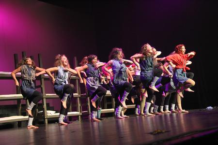 The members in Chi Omega perform during the 16h annual Variety Show at the Carl Perkins Civic Center. - Photo by Matt McDaniel