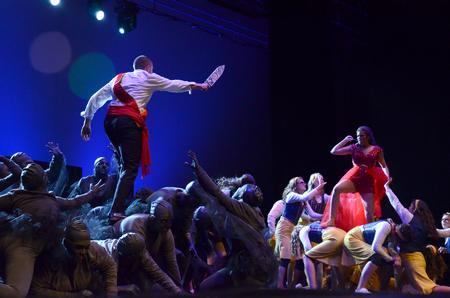 Kappa Delta performs at the 17th Annual Variety Show at the Carl Perkins Civic Center. - Photo by MiKalla Cotton