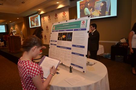 Union students make detailed notes of their visit to the Grant Center. - Photo by Morris Abernathy