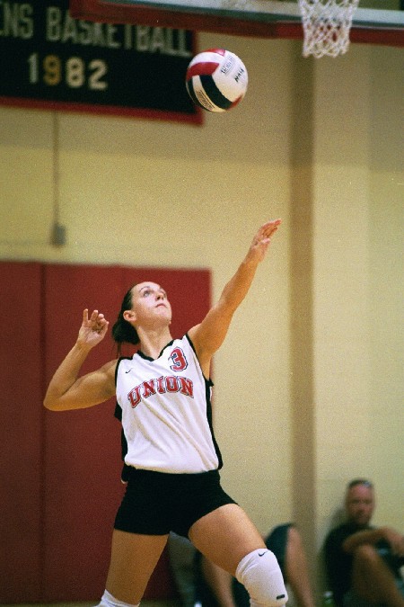 No. 3 Nicole Garber - sophomore from Columbus, IN - Photo by Justin Veneman