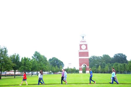 Over 70 prospective students and their families toured campus for Preview Day. - Photo by Amanda Rohde