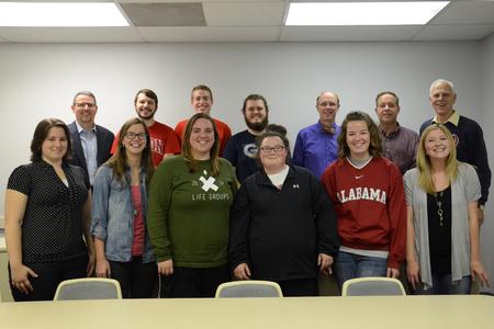 Union's History chapter, Phi Alpha Theta, meets on the occasion of inducting their newest members. - Photo by MiKalla Cotton