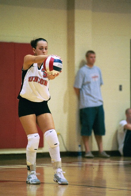 No. 3 Nicole Garber - sophomore from Columbus, IN - Photo by Justin Veneman