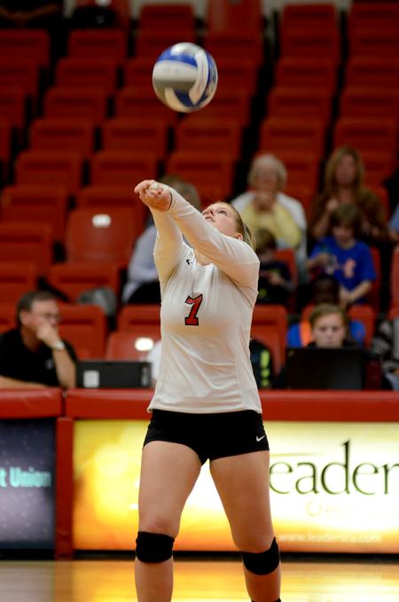 Elise Seufert passes the ball in a match against Williams Baptist College. - Photo by Meg Rushing
