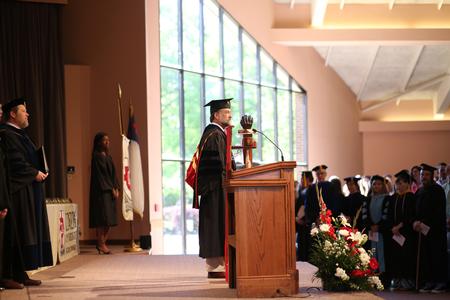 Awards Day chapel G. M. Savage Memorial Chapel begins. - Photo by Kristi McMurry Woody
