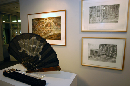 The sculpture work of South Carolina artist Linda McCune was displayed in the Union Art Gallery during the month of September. - Photo by Morris Abernathy