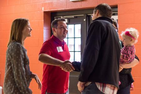 Alumni reconnect during the Class of 2015 Reunion.  - Photo by David Parks