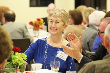 Alumni of Union University reminisce about their time at Union at the 50+ Club Celebration Lunch. - Photo by Sol Bee Park