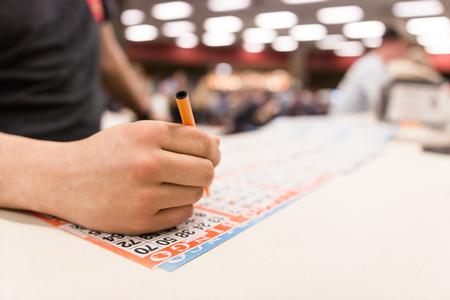 The Student Activities Council's Bingo Night attracted hundreds of students for a second successful event. - Photo by David Parks