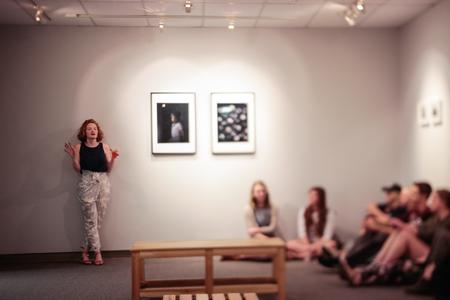 Photographer Lily Glass describes her creative process in using film cameras to capture her work. - Photo by David Parks