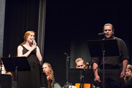 Psallos Band performs at Union University's annual Scholarship Banquet. - Photo by Janelle Vest