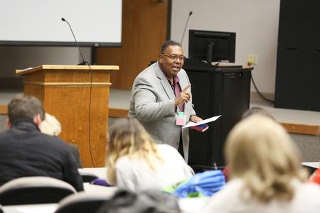 Ken Weathersby speaks during a breakout session of the West TN Evangelism Rally. - Photo by Kristi McMurry Woody