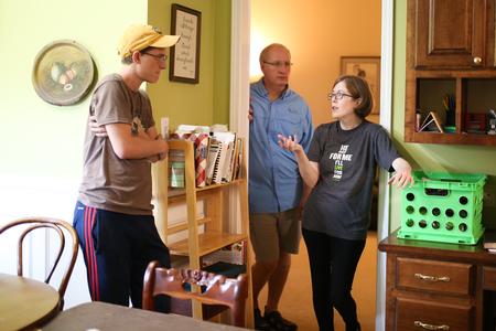 Andy and Beth Madison, Union faculty, host students in their home during the annual Be Our Guest event. - Photo by Kristi McMurry Woody