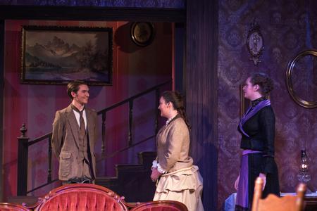 Students perform in the Union Players production of "The Heiress." - Photo by Gretchen Foels