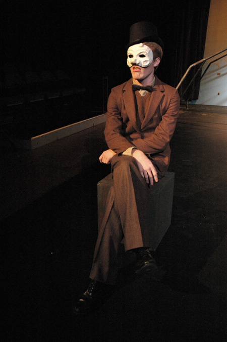 Andy Morris performs in <i>Metamorphasis</i>. - Photo by Alaina Kraus