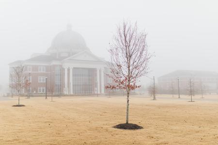 The Logos on a foggy morning. - Photo by Kristi McMurry Woody