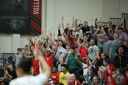 Fans cheer on the Lady Bulldogs in a NCAA DII game against Embry-Riddle University. - Photo by Kristi McMurry Woody