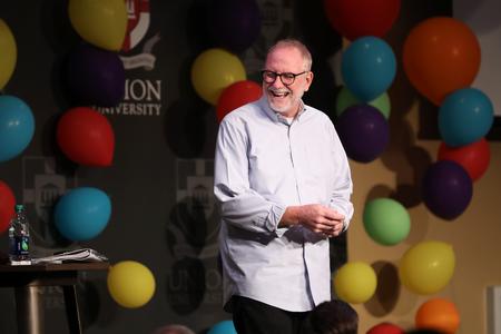 Author Bob Goff speaks at the Auxiliary Banquet. - Photo by Kristi McMurry Woody