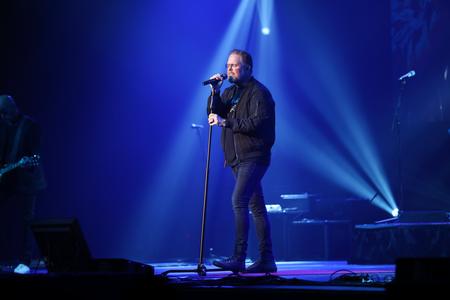 Christian band MercyMe performs as the featured guest at the 2018 Scholarship Banquet. - Photo by Kristi McMurry Woody