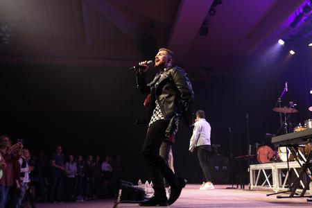 Anthem Lights performs at the Homecoming concert. - Photo by Kristi McMurry Woody