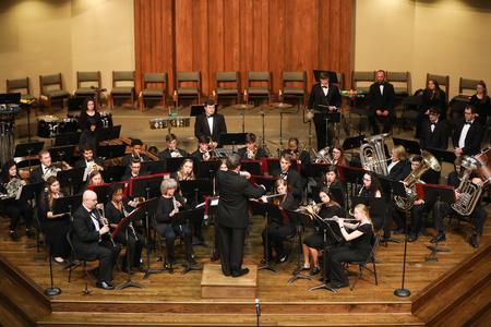 Symphonic Band performs their annual fall concert at First Baptist Church. - Photo by Kristi McMurry Woody