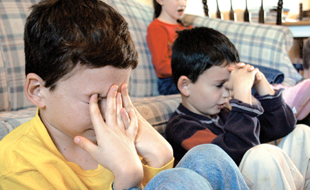<i>Salazar Family C&C Profile</i> - Chemistry professor Mike Salazar and his wife Keri homeschool their seven children. - Photo by Kristen Nicole Sayres