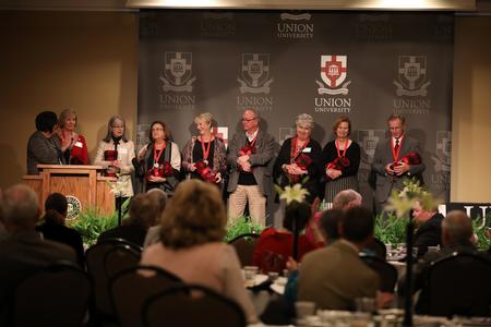 The class of 1970 celebrates their 50 year reunion during homecoming. - Photo by Kristi McMurry Woody