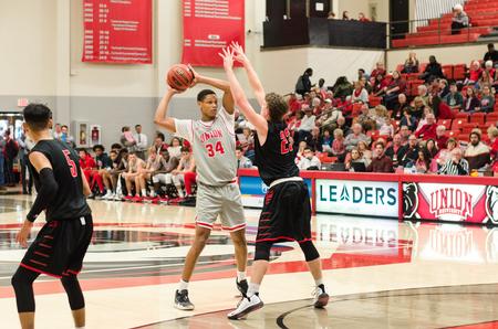 Ousmane Gueye plays in the homecoming game against Rhodes College.  - Photo by Jess Newendyke