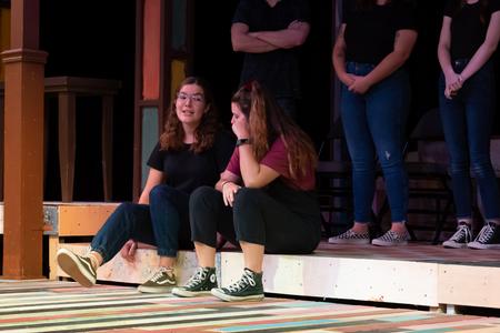 Blank Slate Improv performs in the W.D. Powell Theatre. - Photo by Naomi Mengel
