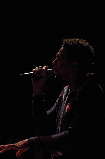 Alum Will Gray performs with ScratchTrack during the Spring Thing weekend. - Photo by Morris Abernathy