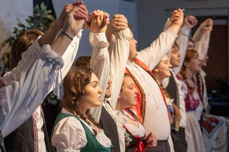 Opera Workshop students perform in their production of "The Bartered Bride." - Photo by Abigail Aspinwall