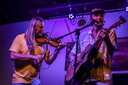 TopHouse performs in the opening concert of Fall 2023 in Barefoots. - Photo by Lindsey Atwood