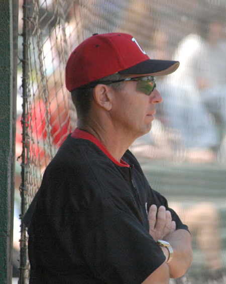At the end of the season, the Union head baseball coach for the past 17 seasons, Andy Rushing, decided to resign his baseball position. He ended his career with the Bulldogs by posting a 17-year Union record of 580-362 (.617) and a 20-year career record of 664-460 (.591). He recorded 14 seasons with at least 30 wins, three seasons with at least 40 wins, and never posted a lossing record while at Union. Rushing led Union to three conference titles and five region tournament appearances. - Photo by Steven Aldridge