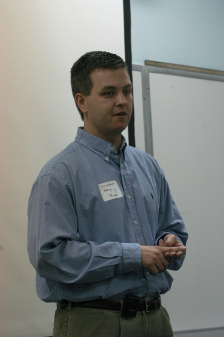 Alum Kerri Ross ('93) gave a talk entitled <em>Great Expectations</em> during the Alumni Conference on the Sciences, an annual Homecoming event. - Photo by Heather Phillips