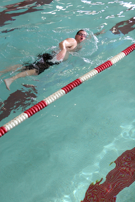 Swimmers enjoy the Acquatic Center. - Photo by Kyle Kurlick